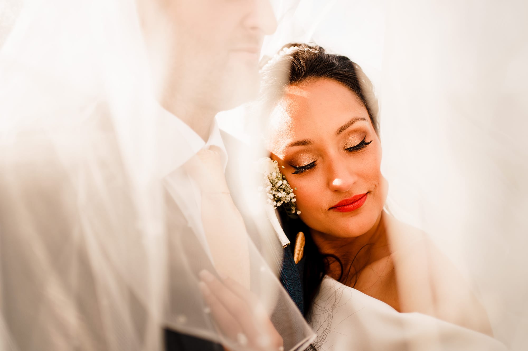 Bride at Hawkstone Hall